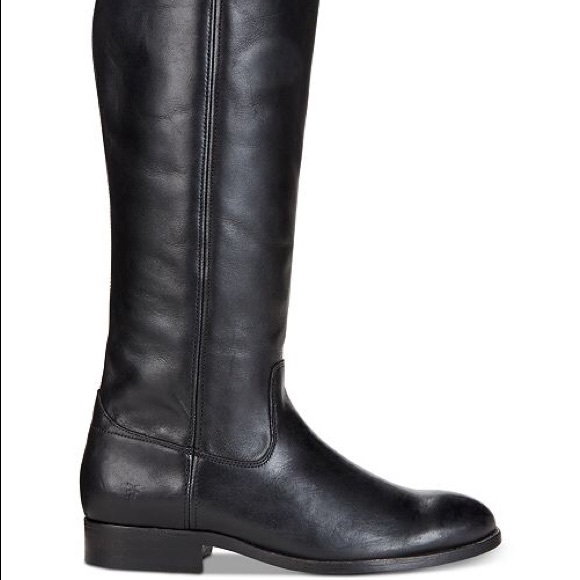 NEW⭐️FRYE⭐️Tall Leather boots in black size 7 - Picture 7 of 8